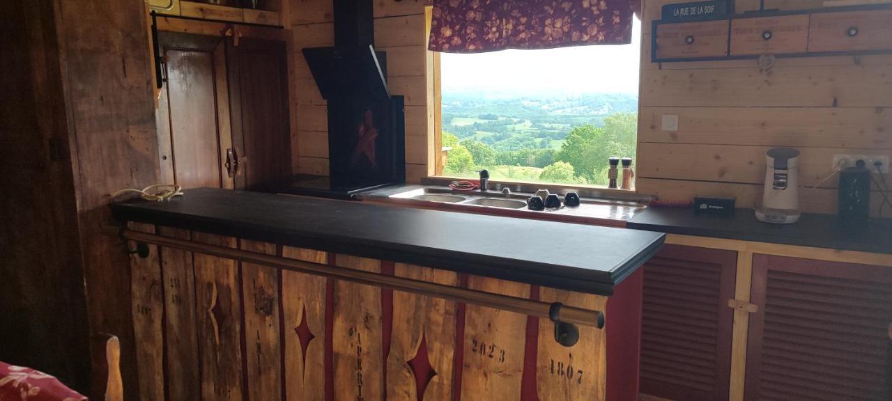 Domaine Le Lanis "Cabane De Pauline" Saint-Girons  Bagian luar foto